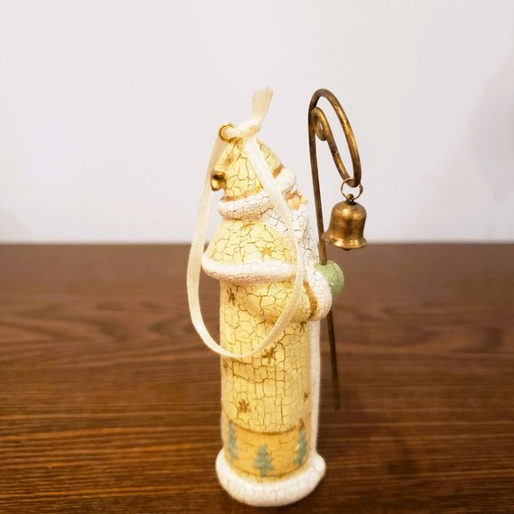 2002 Hallmark Christmas Ornament Lot Bisque Porcelain We Call Him Santa Yuletide - Picture 5 of 10